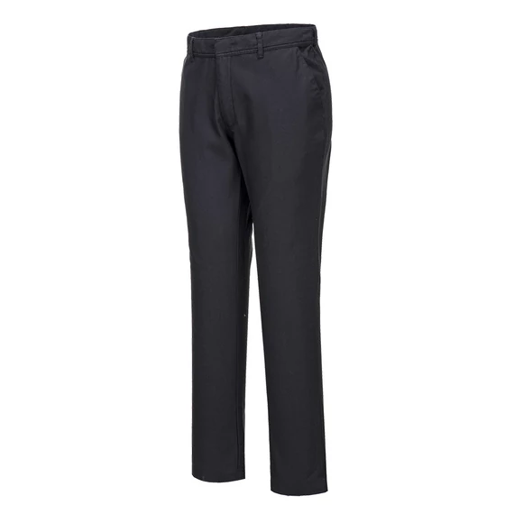 Stretch Slim Chino nadrág Black