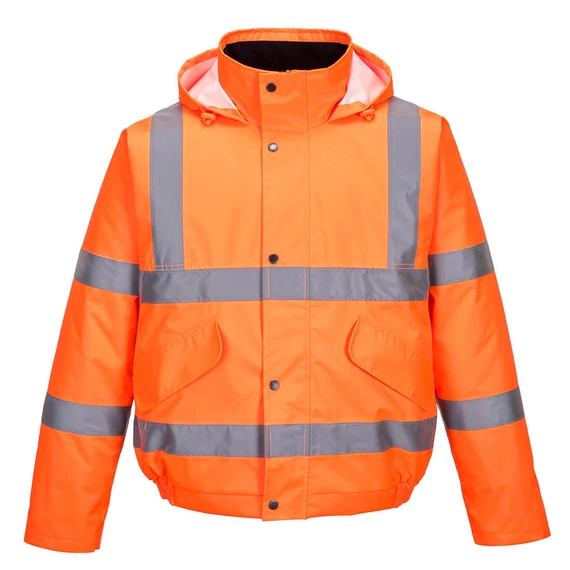 Hi-Vis bomber dzseki Orange