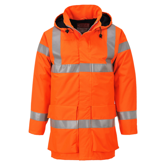 Bizflame Rain Hi-Vis Multi Lite kabát Orange