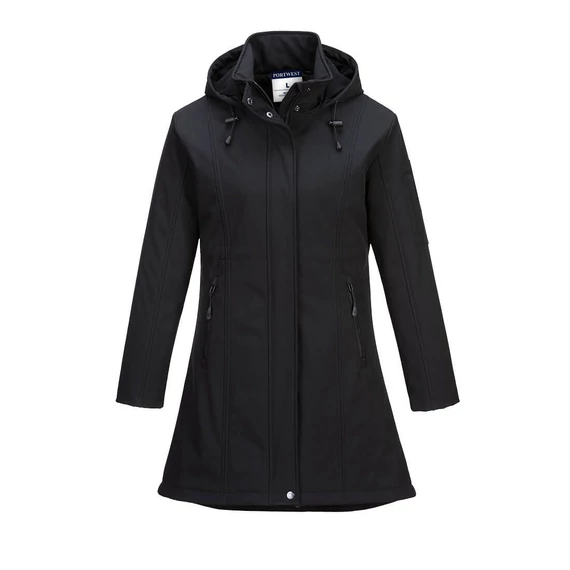 Carla Softshell kabát Black