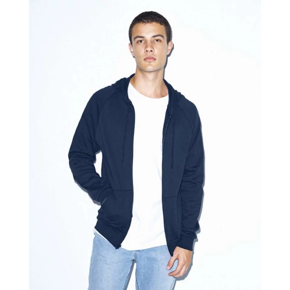 Unisex california fleece cipzáras kapucnis pulóver