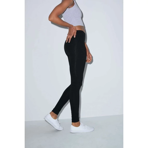 Women's cotton spandex jersey legging