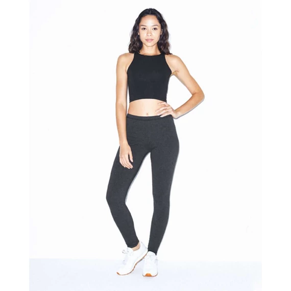 Női pamut spandex ujjatlan rövid fazonú top