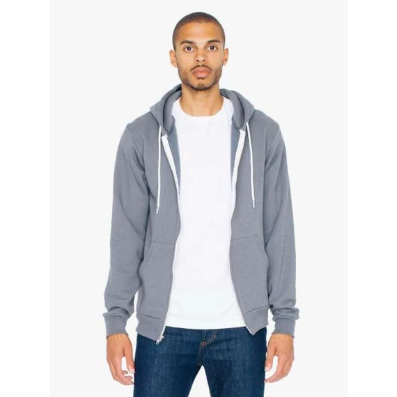 Unisex flex fleece zip hoodie