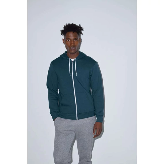Unisex flex fleece zip hoodie