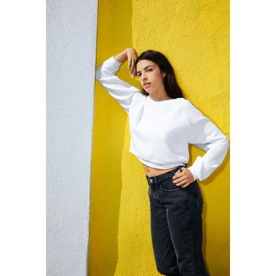 Women's flex fleece crop pullover