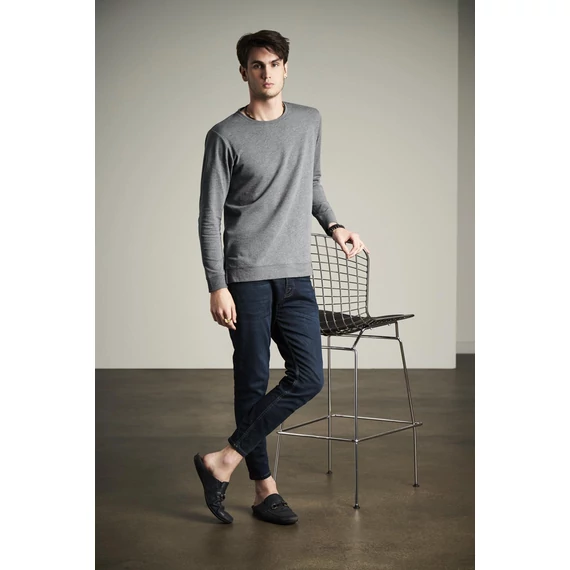 Unisex light terry crew