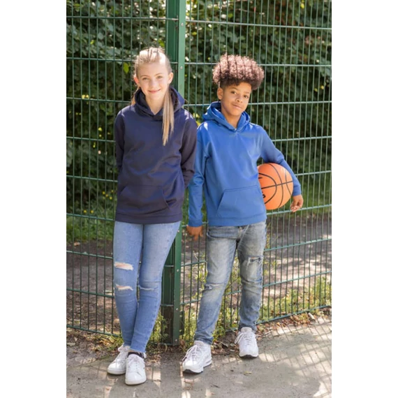 Kids sports polyester hoodie