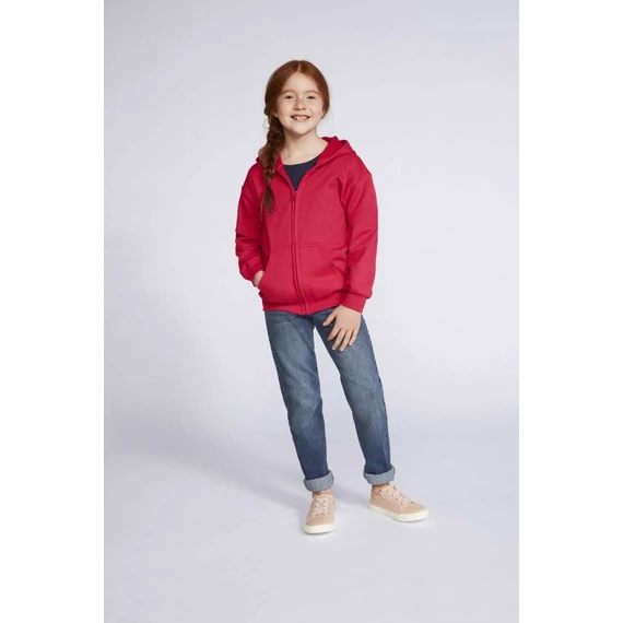 Heavy Blend gyerek cipzáros kapucnis pulóver