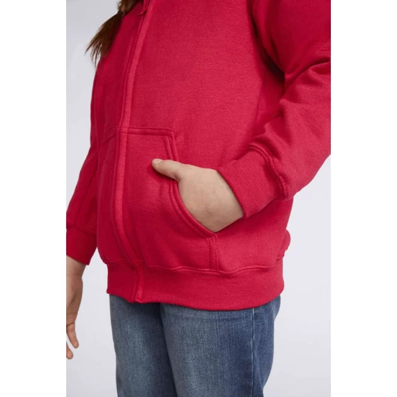 Heavy Blend gyerek cipzáros kapucnis pulóver