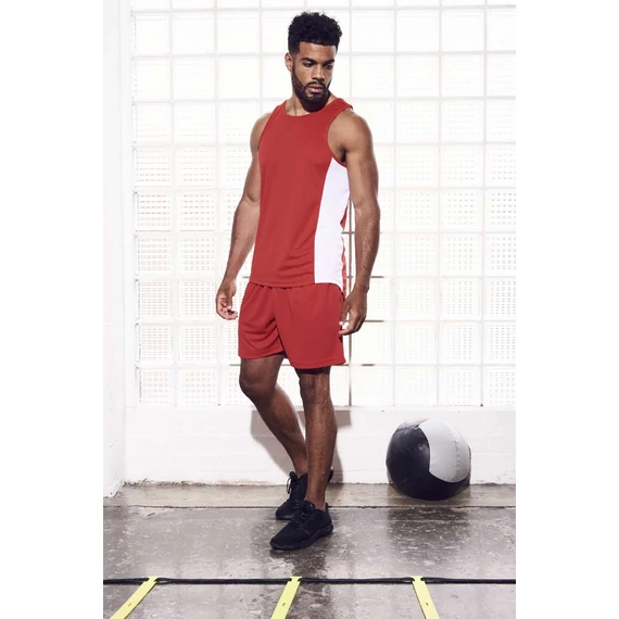 Men's cool contrast vest