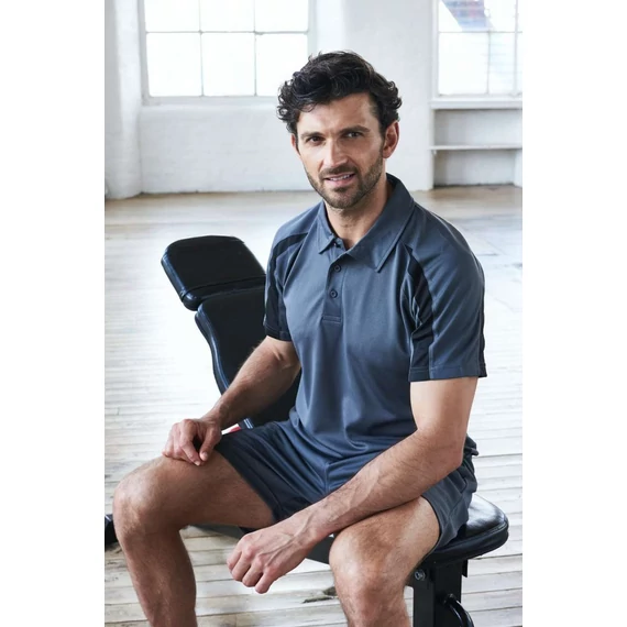 Contrast cool polo