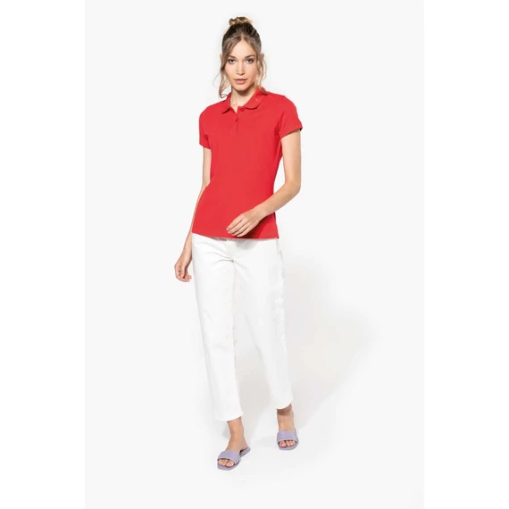 Ladies' short-sleeved polo shirt
