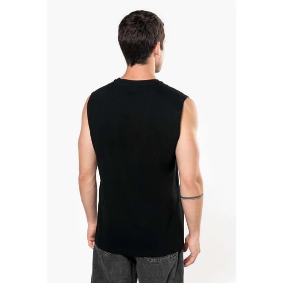Eco-friendly men sleeveless t-shirt