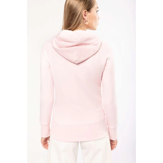 Ladies' eco-friendly hooded sweatshirt