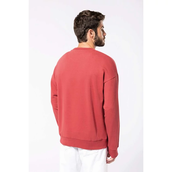 Unisex oversized eco-friendly crew neck sweatshirt