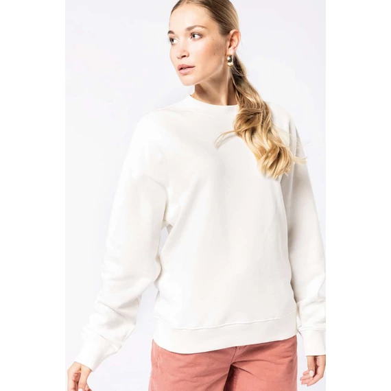 Unisex oversized eco-friendly crew neck sweatshirt