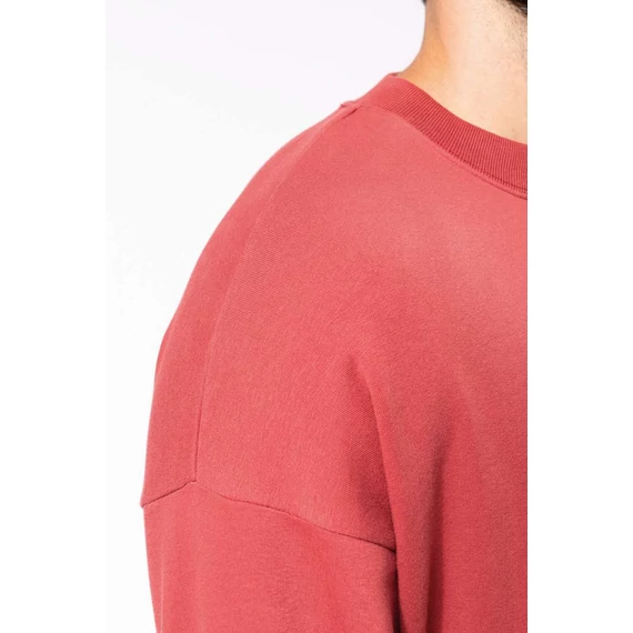 Unisex oversized eco-friendly crew neck sweatshirt