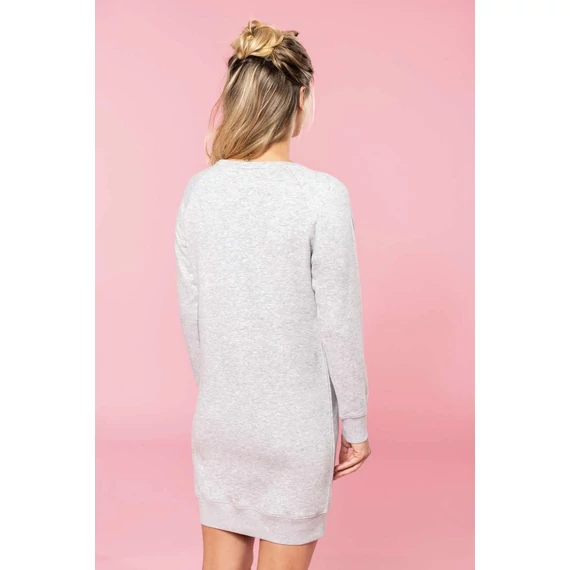 Organic fleece lounge dress