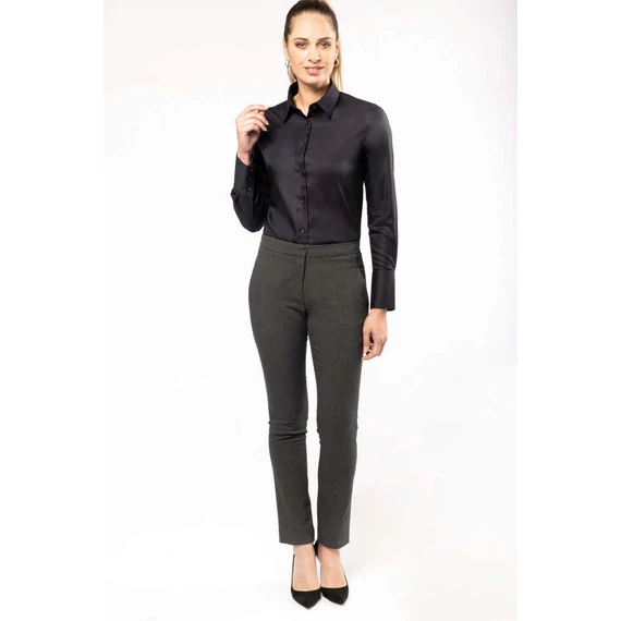Ladies' long-sleeved non-iron shirt