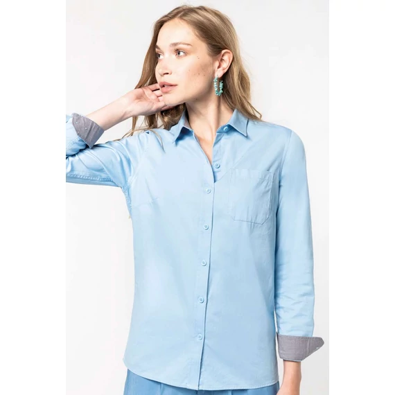 Ladies’ nevada long sleeve cotton shirt
