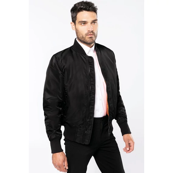 Reversible bomber jacket