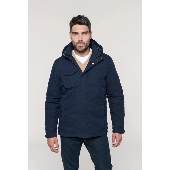 Hooded parka