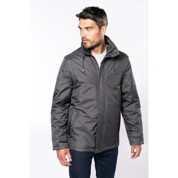 Factory - detachable sleeved blouson jacket