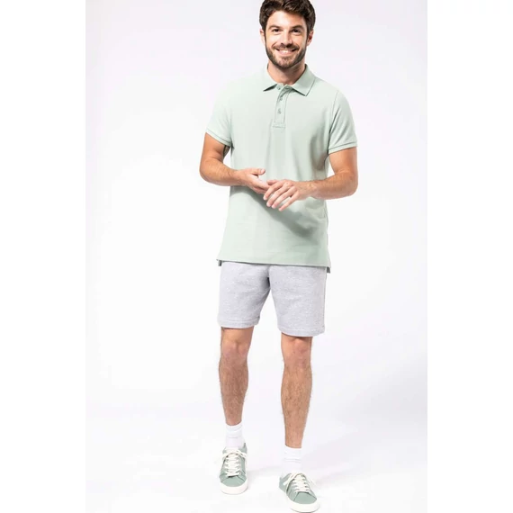 Men's eco-friendly french terry bermuda shorts