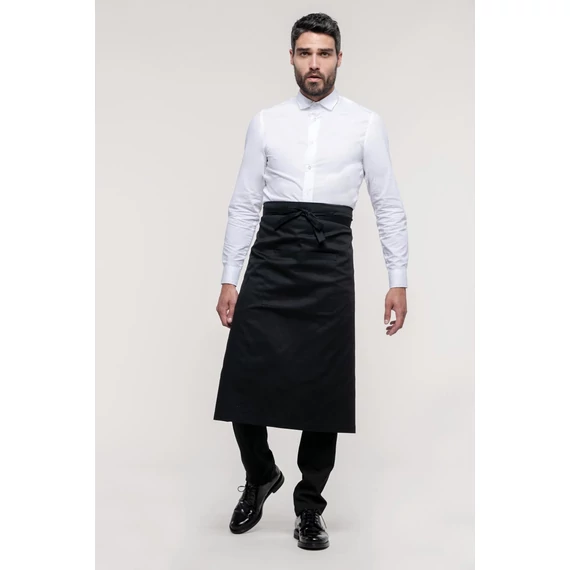 Polycotton extra-long apron