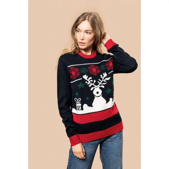 Unisex crew neck christmas jumper