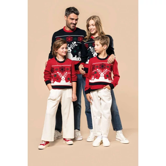 Unisex crew neck christmas jumper