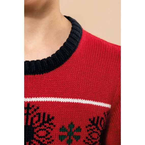Kids’ crew neck christmas jumper
