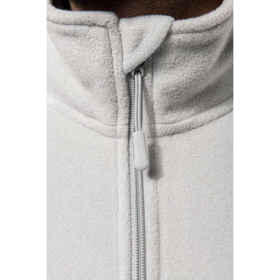 Unisex eco-friendly micro-polarfleece jacket