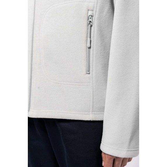 Unisex eco-friendly micro-polarfleece jacket