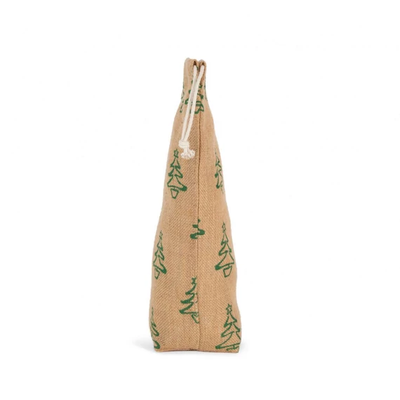 Bottle carrier with christmas patterns