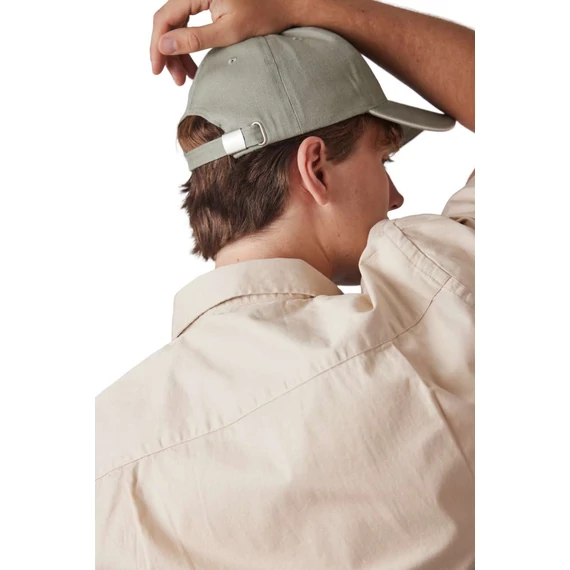 Cap in organic cotton with contrasting sandwich peak - 6 panels