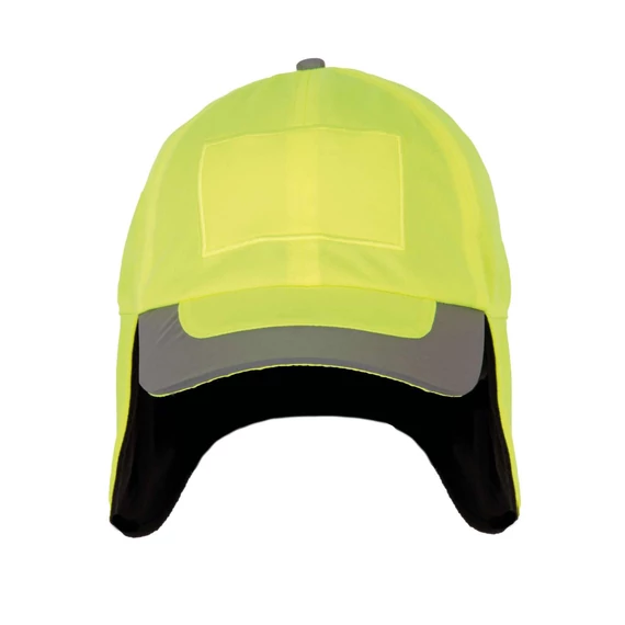 KP214 füles téli Hi-Vis sapka