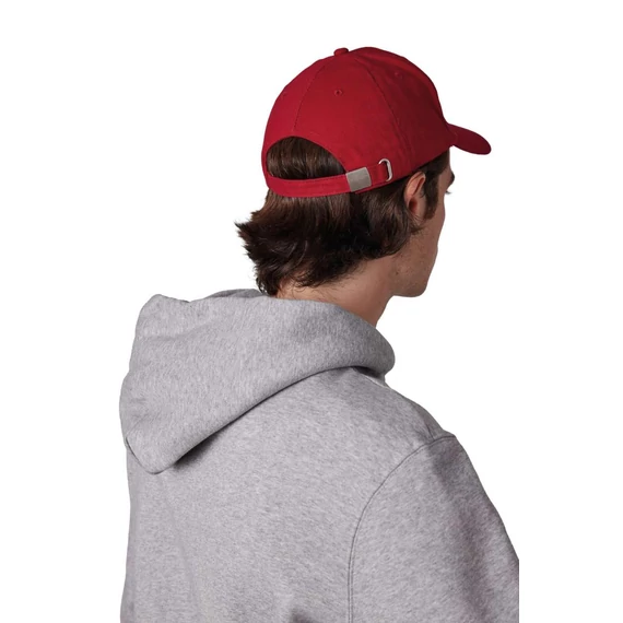 6 panel cap in organic cotton