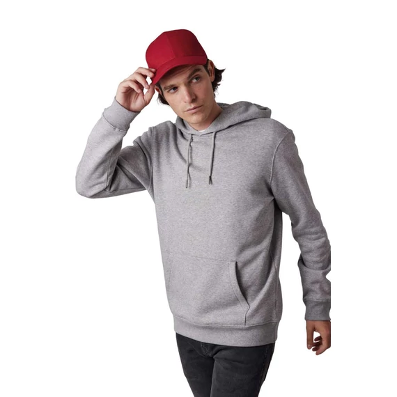 6 panel cap in organic cotton