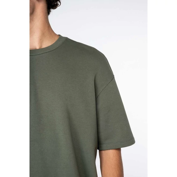 Unisex eco-friendly oversized french terry t-shirt