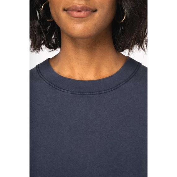 Ladies’ oversize washed effect t-shirt