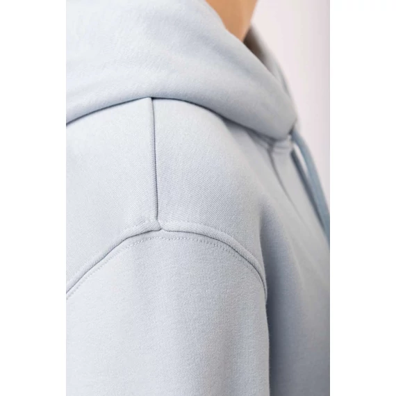Eco-friendly unisex hooded sweatshirt