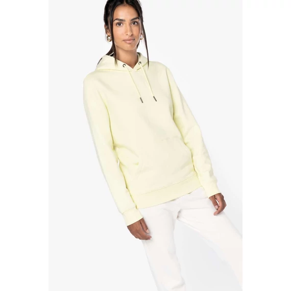 Eco-friendly unisex hooded sweatshirt