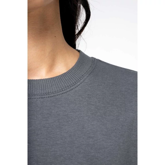 Unisex eco-friendly oversized crew neck sweatshirt