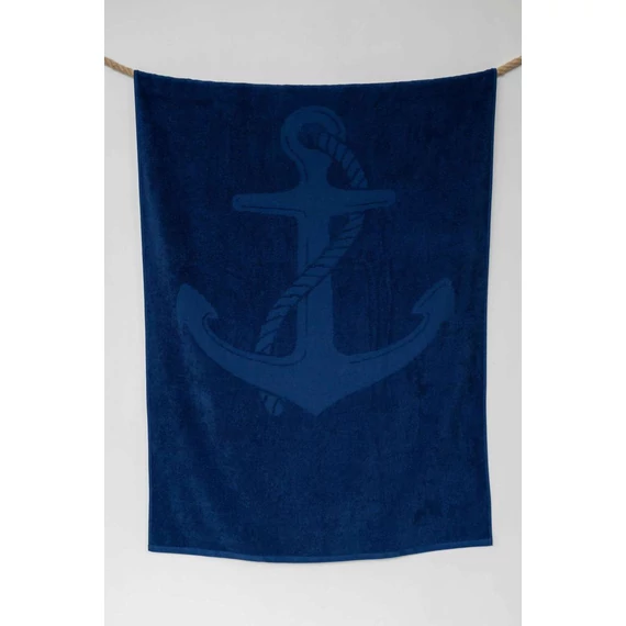 Olima „anchor” jacquard beach towel