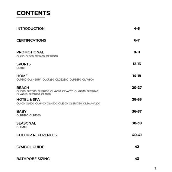 Olima catalogue 2026