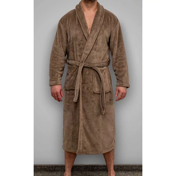 Olima coral fleece bathrobe