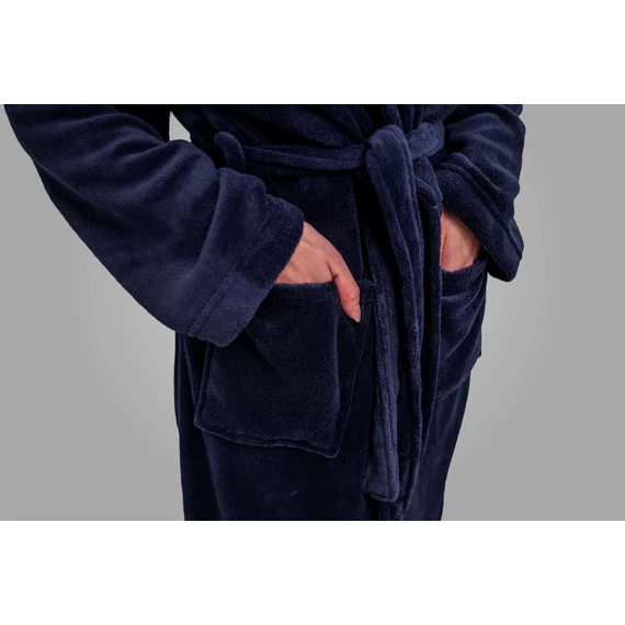 Olima coral fleece bathrobe