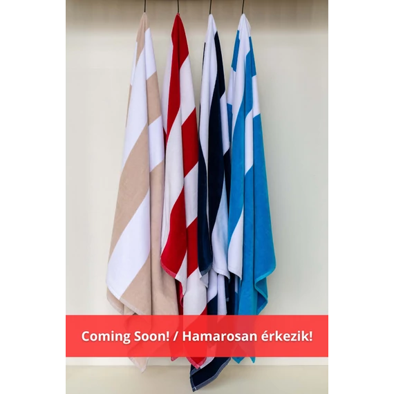 Olima „classic marine” beach velour towel